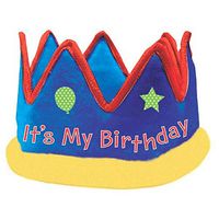 Birthday Fabric Crown