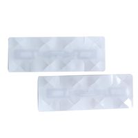 YARONGTECH ISO18000 6C EPC Gen2 Vehicle Windshield UHF RFID tag for Car Parking (Pack of 10)