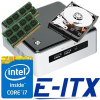 Intel NUC5i7RYH Core i7-5557U NUC System(BOXNUC5i7RYH), 32GB Dual Channel DDR3L Memory , 1TB HDD, WiFi, Bluetooth, Pre-Assembled and Tested by E-ITX