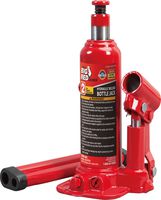 Torin Big Red Hydraulic Bottle Jack, 2 Ton (4,000 lb) Capacity