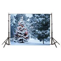 Home Decor,Pandaie Christmas Decorations Clearance Christmas Backdrops Vinyl Wall 5x3FT Digital Background Photography Studio B