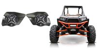 6.5" SSV Speakers+Front Kick Panel Pods for 2014-18 Polaris RZR 1000/900S/Turbo