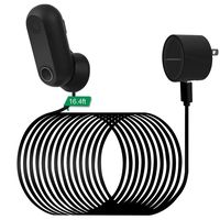 LANMU Weatherproof Power Adapter for Canary Flex Indoor Outdoor HD Security Camera,with Wire Clips (16.4ft/5m)