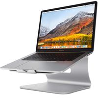 Laptop Stand - Bestand Aluminum Cooling MacBook Stand: [Update Version] Stand, Holder for Apple MacBook Air, MacBook Pro, All Notebooks, Sliver (Patented)