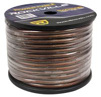 Rockville R4G150B 4 AWG Gauge 150 Foot Black Car Amp Power or Ground Wire Spool
