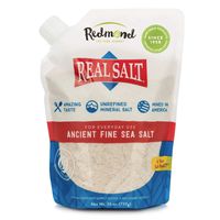 Redmond Real Salt Fine Salt Natural Unrefined Organic Gluten Free Fine- 26 ounce pouch (1 Pack)