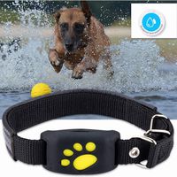 LOVEPET Mini Smart Finder Pet Cat Puppy Location Locator Tracker System GPS Dog Collar 60X45X20cm Black