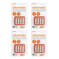 Slice 10518-CS Slice 10518 Straight Edge Craft Blade, Safe Rounded Tip, Ceramic Blade Stays Sharp 11X Longer Than Steel24 Blades