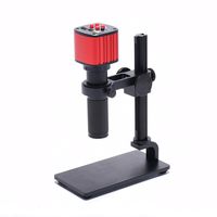 HAYEAR 16MP HD 1080P HDMI USB Electronic Industry High Definition Microscope Camera +150X Magnification Lens+ Portable Table Stand for PCB Repair Inspect