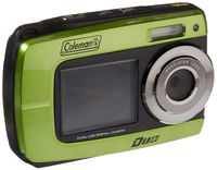 Coleman Duo2 2V8WP Dual Screen Shock & Waterproof Digital Camera (Green)