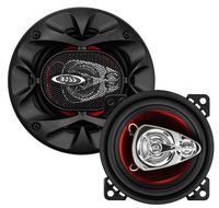 BOSS Audio Systems CH4230 Car Speakers - 225 Watts of Power Per Pair and 112.5 Watts Each, 4 Inch, Full Range, 3 Way, Sold in Pairs, Easy Mounting