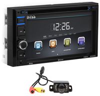 Boss Audio BV9364B 6.2" In-Dash Car Bluetooth DVD Receiver w USB/SD/AUX+Camera