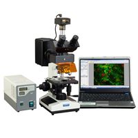 OMAX 40X-2500X Advanced EPI-Fluorescence Trinocular Biological Microscope with 14MP USB Digital Camera