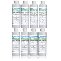 Essential Values Universal Descaling Solution (8 Pack / 16 Uses), Designed For Keurig, Nespresso, Delonghi and All Single Use Coffee and Espresso Machines - Proudly Made In USA