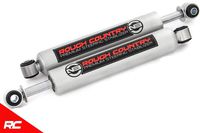 Rough Country 8749130 Steering Stabilizer N3 Dual | (fits) 2005-2020 Super Duty F250 F350 4WD 2-8" Lift | Premier Damper