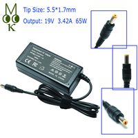 19V 3.42A 65W Laptop Adapter Charger for Acer Aspire 5253 7560 5750 5733 5517 5532 5742 5349 5534 4830t 5733z 5750z E15 E5-575 V5-571 ES1-531 ES1-531 V7 V3 R3 R7 S3 E1 M5 Series Power Supply Cord