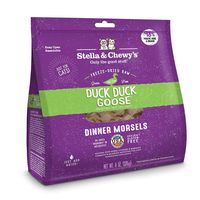 Stella & Chewy's Freeze-Dried Raw Duck Duck Goose Dinner Morsels Cat Food, 8 oz. Bag