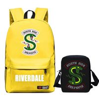 Man Woman Riverdale Laptop Backpack + Lunch box bag for Work Travel Office Outdoor