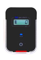 Car, Vehicle, Aircraft Carbon Monoxide CO Detector by Forensics | Fast Low-Level 9ppm Alarm | Vehicles, Police, Pilots, Travel, Bus, Trucks | Metal Body, Small 2oz |
