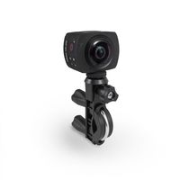 AXESS CS3607 1080p HD 360 Degree Sports and Action Camera with Waterproof Housing, Accessories and Built-in WiFi Control (Black)