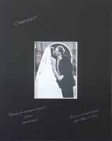 Amazon Photo Mats 24x36 Black Signature and Autograph Picture Mat for 8x10 Picture. Weddings, Baby Showers, Reunions, Events