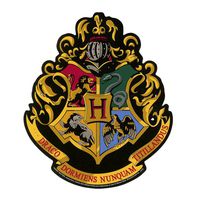 Harry Potter Hogwarts Crest OriginalStickers0363 Set Of Two (2x) Stickers , Laptop , Ipad , Car , Truck , Size 4 inches on Longer Side