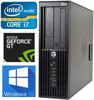 HP i7 Gaming Computer, Quad-Core i7 Upto 3.8GHz, 16GB RAM, 1TB SSD + 1TB HD, 4K Nvidia GeForce GT 730 Graphics Card 4GB(HDMI, DVI, VGA), WiFi & BT, DVD-RW, USB 3.0, Win 10 Pro(Certifed Refurbished)