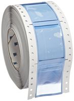 Brady PS-1500-2-WT 2" Width x 2.433" Height, B-342 PermaSleeve Heat-Shrink Polyolefin, Matte Finish White Wire Marking Sleeve (250 per Roll)