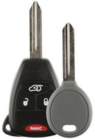 Discount Keyless Replacement Uncut Car Remote Fob Key Combo and Uncut Transponder Key Compatible with M3N5WY72XX, OHT692714AA, M3N65981772, ID 46
