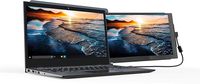 Duex Pro Portable Monitor, The On-The-Go Dual-Screen Laptop Monitor, 12.5" Full HD IPS Display, USB A/Type-C, Plug and Play, Dual-Side Sliding, Sleek and Lightweight Design