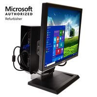 Dell OptiPlex 790 Ultra Small Home Desktop PC Computer Package - Intel i5 Quad Core 2.5GHz CPU, 4GB RAM, 500GB HDD, Windows 10, DVD, 17" Dell LCD Monitor & Stand, Keyboard, Mouse, WiFi (Renewed)