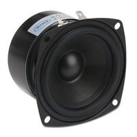 3 Inch Speaker, DROK 15W Antimagnetic Tweeter Speakers 3 Inch Round 8 Ohm HiFi Full-Range Speaker Strong Interference Immunity 52mm for DIY Audio Loudspeaker 8 Ohm Speakers
