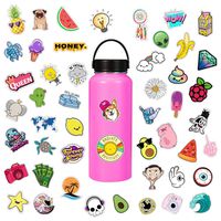 Stickers for Water Bottles 50 Pack Vinyl Waterproof Stickers Laptop Luggage Stickers Guitar Graffiti Sticker Car Skateboard Motorcycle Bicycle Stickers Teens Adults Girls Boys