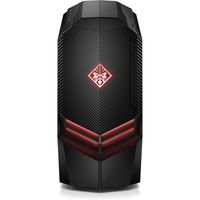 OMEN by HP Gaming Desktop Computer, AMD Ryzen 5 1400 Processor, NVIDIA GeForce GTX 1060 3 GB, 8 GB RAM, 1 TB hard drive, Windows 10 Home (880-010, Black)