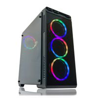 Gaming PC Desktop Computer by Alarco Intel i5 3.10GHz,8GB Ram,1TB Hard Drive,Windows 10 Pro,WiFi Ready, Video Card Nvidia GTX 650 1GB, 4 RGB Fans. Pre-Built and Ready for Gaming, Plug and Play.