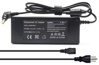 90W 19V 4.74A AC Laptop Power Adapter Charger for Toshiba Satellite C655 C655D C675 C850 C855 C855D C875 C50 C55 C55D C55DT C55T C75 C75D L50 L55 L55D L75 L305 ; PA3714U-1ACA PA5035U-1ACA PA3917U-1ACA