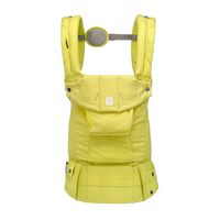 LÍLLÉbaby Complete Original 6-in-1 Ergonomic Baby & Child Carrier, Lemon Lime - 100% Cotton