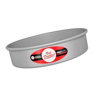 Fat Daddio's PRD-82 Round Cake Pan, 8 x 2 Inch, Silver