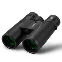 Dessports 12x42 Binoculars for Adults Compact HD Professional Telescope Waterproof Fogproof Low Light Night Vision Optics Roof Prism Binocular With BAK4 FMC Lens for Bird Watching Hunting Concerts