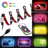 LED Strip Lights - TV Backlight 6.56ft for 40-60in TV - USB Led TV Light Strip with Remote - 22 Colors Changing 5050 LEDs Bias Lighting for HDTV, Computer, Home Decorative Backlight.