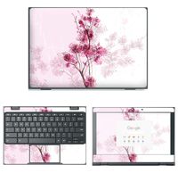 decalrus - Protective Decal Floral Skin Sticker for Lenovo 100E ChromeBook (11.6" Screen) case Cover wrap LE100Echromebook-125
