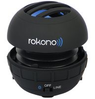 Rokono BASS+ G10 Mini Bluetooth Speaker for iPhone, iPad, iPod, MP3 Player, Laptop - Black