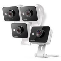 Zmodo Wireless Two-Way Audio HD Home Security Camera (4 Pack) with Night Vision