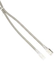 Leviton 6S460-03S Extreme Cat 6+ Shielded Patch Cord, 3-Feet, Grey