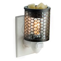 CANDLE WARMERS ETC Pluggable Fragrance Warmer- Decorative Plug-in for Warming Scented Candle Wax Melts and Tarts or Essential Oils, Chicken Wire