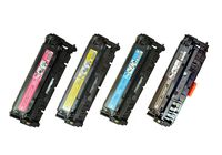 SpeedyToner Remanufactured Toner Cartridge Replacement for HP 305A ( Black,Cyan,Magenta,Yellow , 4-Pack )