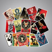 68-Pcs Pack Sticker Bomb Decal Graffiti Roll mix Car Skateboard Laptop Luggage