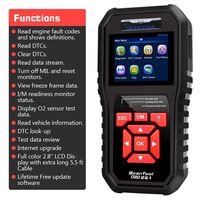SEEKONE OBD2 Scanner Professional Car OBD II Scanner Auto Diagnostic Fault Code Reader Automotive Check Engine Light Diagnostic EOBD Scan Tool for All OBDII Protocol Cars Since 1996(Enhanced SK860)