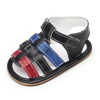 Baby Toddler Boys Sandals, ♥ Beyonds Hollow Out Color Matching Shoes, Soft Sole Anti-Slip Infant Summer Outdoor Shoes Newborn First Walker Crib Shoes Sneaker Loafers