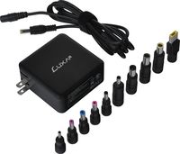 Thermaltake LUXA2 Energy Bar 65W Wall Type Universal Compact Lightweight with Foldable Plug Notebook Charger PO-UWC-PC65BK-00